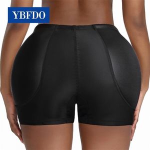 Kvinnors formar YBFDO Butt Lifter Pad Control Trosor Booty Lift Dra underkläder Body Shaper Fake Backocks midjetränare Corset Shapewear 220928