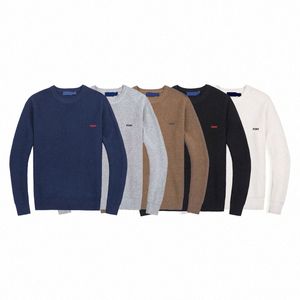 Mens Polo Sweaters Mens Classic Embroidery Little Horse Sweatshirt Knit Cotton Leisure Warmth Maglione Sweater Jumper Crew Neck Knits Pullover z8qH