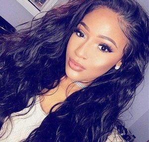 شفافة HD Water Wave 360 ​​Lace Frontal Brontal Wig 150 ٪ كثافة الشعر البشري للنساء