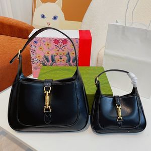 Bolsas de couro famosas Bolsas de ombro de designers de moda Crossbody Purse Jackie1961 Bolsa subaxilar de luxo feminino Tootes