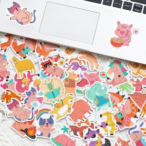 50pcs Cute VSCO Acessórios de skate adesivo de vinil adesivo à prova d'água para laptop para laptop de skate Decalques de carros decalques de festa decoração de festa