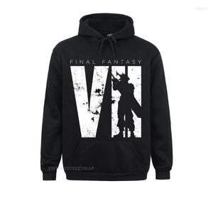 Herren Hoodies Herren Sweatshirts Herren Final Fantasy Squall Harajuku Cloud FF7 Videospiel Strife Shinra Chocobo Baumwolle Herbst