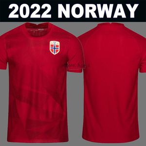 2022 World Haaland Cup Nor Way Soccer Jerseys National Team Noruega Odegaard Berge King Camisetas de Futbol Football uniformen Thailand Fans Player Versie Shirts