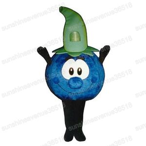 Halloween Blueberry Mascot Costume Animal Theme Character Carnival Adult Size Fursuit Jul Födelsedagsfestklänning