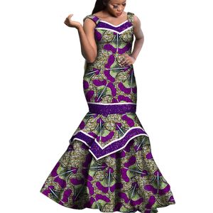 Fashion Robe Dress African Clothes for Women Maxi Long Dashiki Party Wedding Evening Dresses Patchwork African Clothing WY10051