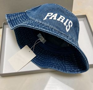 Cappello da pescatore in cotone denim Berretto da pesca Boonie Visiera con visiera Sun Safari Uomo Donna Cappello da campeggio casual da esterno