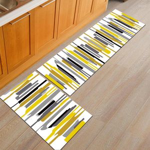 Carpets Anti-Slip Kitchen Mat Floor Carpet Rug Door Modern For Living Room Area Hallway Doormat Tapete