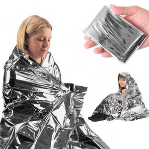 Blanket Hypothermia rescue first aid kit camp keep foil mylar lifesave warm heat bushcraft outdoor thermal dry emergent blanket survive Y2209