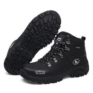 Sapatos de segurança masculino de caminhada à prova d'água escalada ao ar livre de escalada não deslizamento de camping tênis esportes exército de montanhismo Baot verde 220922