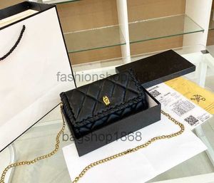 Moda Çanta Omuz Çantaları koyun derisi havyar metal zincir altın gümüş kadın Çanta Hakiki Deri çanta Flip kapak diyagonal Messenger Crossbody Çanta Çanta