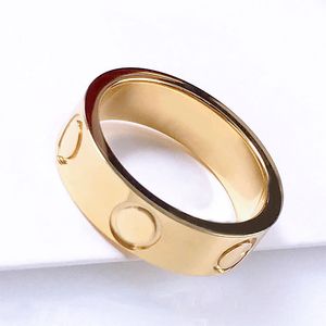 Vergoldeter Bandring, Liebe, Designer-Schmuck, Luxus-Diamant, Herren-Damen-Platte, Silber, Verlobung, Hochzeit, mehrere Größen, Weihnachten, klassisches Design, Ring