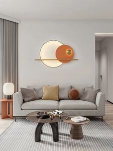 Yeni modern oturma odası LED duvar lambası nordic ev iç dekorasyon macaron duvar lambaları aydınlatma armatürleri