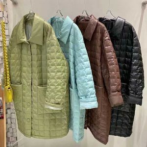 Frauen Daunen Parkas Weibliche Parker Leder Waschfreies Revers Dicke Weiße Ente Jacke 2022 Neue Winter Mode Y68 T220928