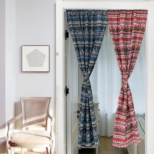 Tenda Tende per porte in stile Boho Tessuto Noren per porta da cucina Arazzo Partizione Home Cafe Ornamento Cortinas