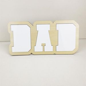 Party Sublimation Photo Photo Frame MDF Blanks Photos Frame Frame's Deam Gift Dad DIY Personalized Picture RRE14614