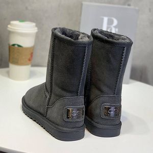 Cotton Boots For Women In Winter Fashion In The Tube Comfortable Warm With Velvet Thick Sole Outdoor Leisure Non-Slip Versatile