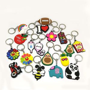 MOQ 50pcs Custom Logo Logo случайный стиль клавиши клавиши и клавиши Bag Fashion Key Accessories Eccessories Fast Ship