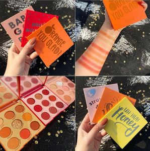 Eye Shadow 9 Colors Summer Eyeshadow Palette Strawberry Coconut Peach Honey Pearlescent Matte