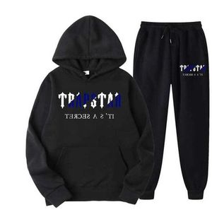 Herrspårssuits Setelan Olahraga Pria Motiv Trapstar Hoodie Dan Celana Longgar Hangat Dalam 15 Warna Untuk Jogging Baru Untuk 2022 G220927