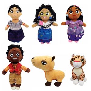 New Anime Encanto Plush Toys Cartoon Girl Plush Toy 25cm Abuela Alma Isabela Madrigal Soft Stuffed Doll Kids Gifts C74