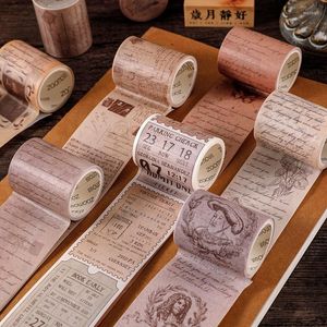 Handwerk Werkzeuge 3m 5cm Retro Washi Tape Scrapbooking Material Zubehör Liefert Dekoration Tagebuch Schreibwaren Aufkleber Stick Label