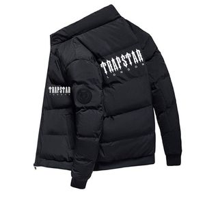 Men's Down Parkas Mens Winter Jackets and Coats Outerwear Clothing Trapstar London Jacket Windbreaker Thick Warm Male 220928