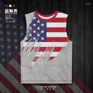 Herren-Tanktops Amerika, Kanada, Mexiko, Nordamerika, Bundesrepublik Nord, schnell trocknendes Herren-Oberteil, Weste, Workout, Sommer