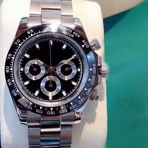 Herrenuhr, automatische mechanische Uhren, 40 mm, silbernes Armband, Edelstahl-Armband, modische Armbanduhren, Herren-Armbanduhr, Montre De Luxe