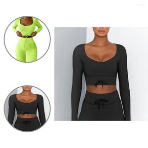 Gym Clothing 1 Set Practical Women Tracksuit Sexy Polyester Lady Machine Wash For Fitness Sport Outfits