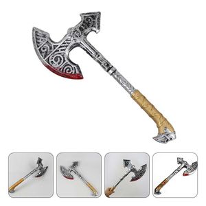 Украшение для вечеринок Axe Prop Kids Fake Roleplay Prop Axe Prop Photo Cosplay Hatchet Costumehorrible Props Knife Decor Accessory Performance Toys T220928