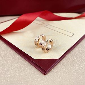 Charm Earing Couples Paired Hoop Jewellry Luxury Christmas Gifts Friendship Punk Accessories Exquisite Party Stainless Steel jewelry Earring Designer for Woman