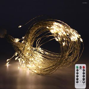 Strings Battery Operated Decorative Firework Fairy Lights DIY Outdoor Waterproof Christmas LED String With Controller