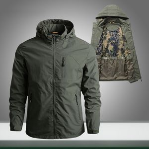 Men Military Jacket New Casual Bomber Pilot Jackets Male Solid Loose Zipper Tactical Overcoats Outerwear Cargo Windbreaker
