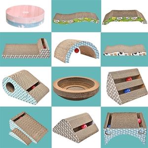 Cat Furniture Scratchers Scratch Board Pad Grinding Nails Interactive Protecting Toy Corrugated Large Size w Scratcher FD14841055 220928