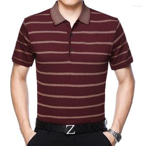 Męskie polo z krótkim rękawem koszule polo dla mężczyzn xxxl Summer Cool Design Mens Shirt Office Office Man Ubranie M-3xl