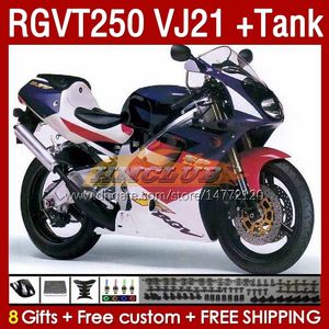 Fairings Kit Tank f￶r Suzuki RGVT250 SAPC VJ21 RGV-250CC 88-89 BODYWORKS 159NO.37 RGVT-250 RGV-250 RGV250 88 89 RGVT RGV 250 CC 250CC 1988 1989 FAIRING KIT STACK Color BLK