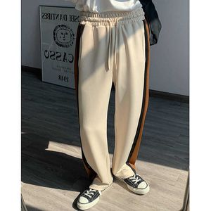 Мужские брюки 2021 Корейский стиль мужской прямые повседневные брюки.