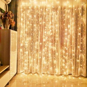 Strings 3x3m Memory Função Curta de Natal LED ICECLE String Light Drop Drop Party Party Garden Stage Outdoor Decorativo ao ar livre