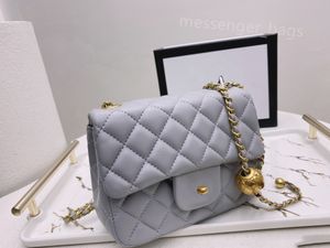 Lüks marka woc crossbody çantalar moda küçük kare klasik elmas kafes omuz çantası kadın deri tasarımcısı küçük altın balo elçi çantaları