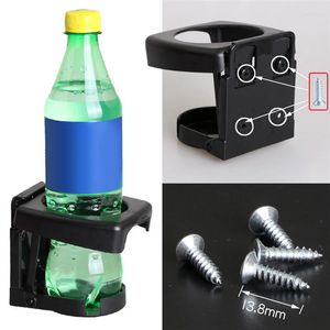 Drink Holder Universal Car Vehicle Truck Folding Beverage Bottle Stand Cup Mount For Van Tractor Workshop Boat