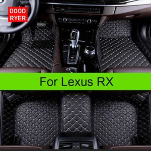 DOODRYER 자동차 바닥 매트 Lexus RX 350 450H 300 270 200T Foot Coche 액세서리 자동 카펫 0929
