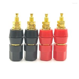 Lighting Accessories 1pair M5 50 Terminal Binding Post Red Black Connector Terminals Banana Speaker Plug Jack Adapter Socket