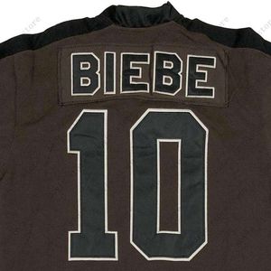 Jerseys Men John Biebe 10 Mystery Alaska Movie Ice Hockey Jersey Stitched