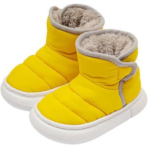 Сапоги Cozulma Kids Girls осень зима теплые плюшевые снежные сапоги High Shoes Kids Boys Loop Loop Boots 16-21 см T220928