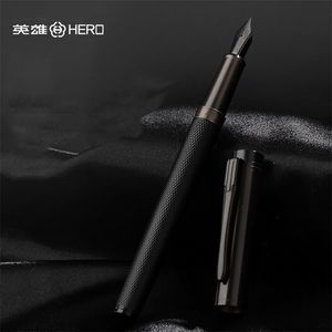 Fountain Pens Luxury Hero Black Forest Pen Extremt Dark Business Office School Supplies Ink 220928