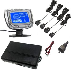 Telecamere per retromarcia per auto Telecamere Sensori di parcheggio Sensore Lcd Schermo blu Sonda Park Sensoru Radar Monitor System con assistenza cicalino