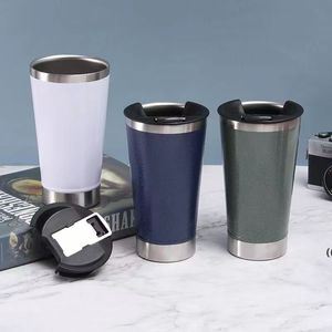 20oz Stainless Steel Mug Thermal Cups With Lid For Cold And Warm Water With bottle Opener Coffee Beer GCB15880