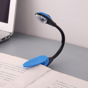 Table Lamps Mini Flexible Rechargeable LED USB Book Light Reading Lamp Dimmer Clip Desk Portable