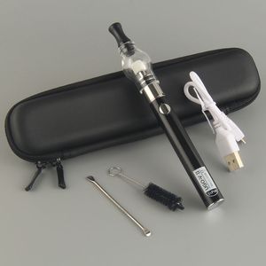 cera penna vape lampadina pyrex atomizzatore di vetro bobina di cotone e cig starter kit batteria ugo VII 650 900 mAh