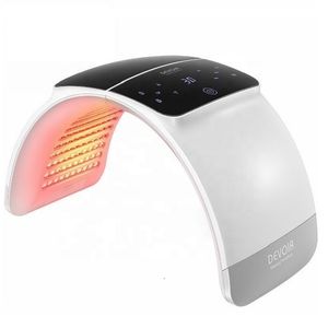 Nuovo aggiornamento Led Light Therapy Photon Machine Face Mask LED Light Photon Therapy per la rimozione delle rughe sbiancante